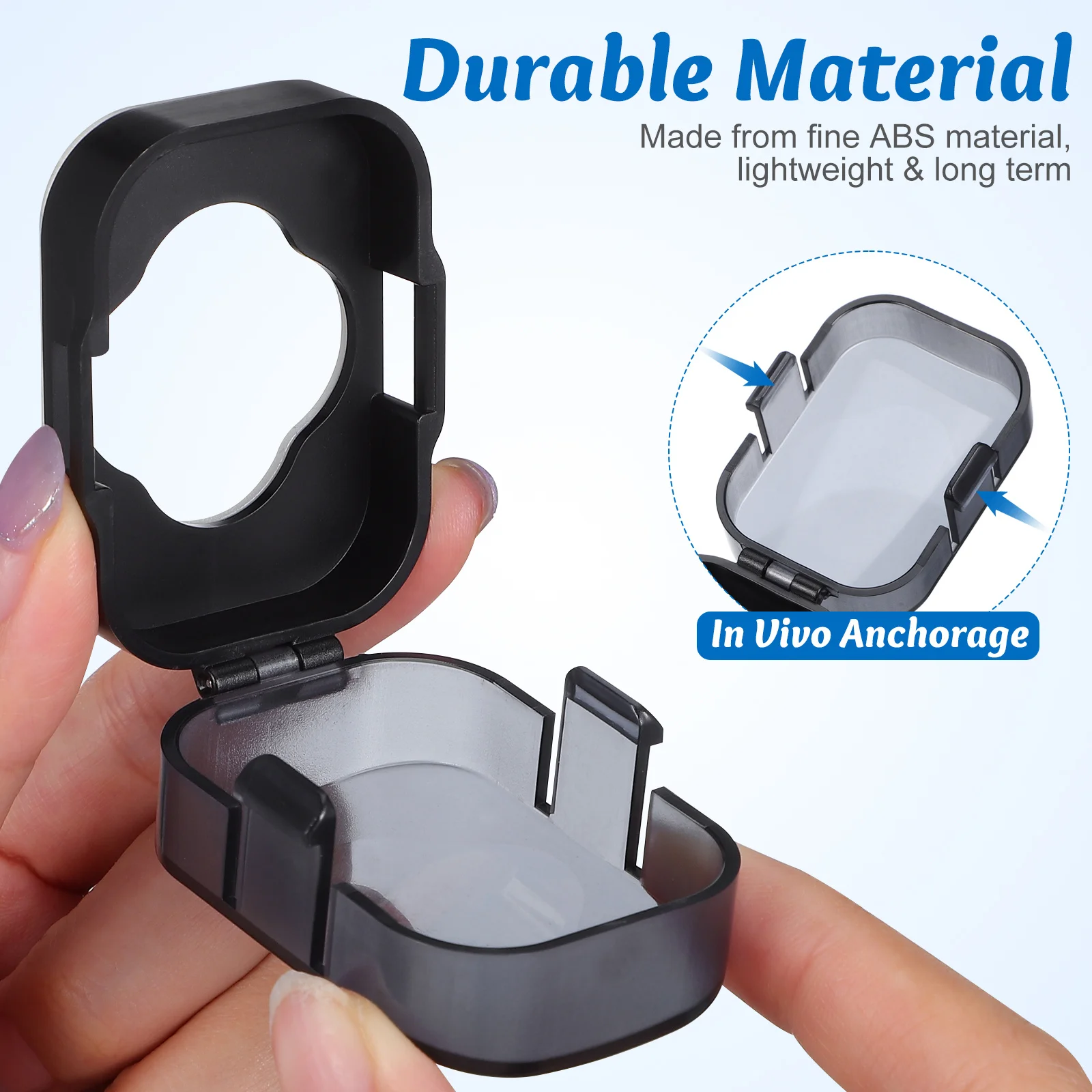 1 قطعة مقبض الباب غطاء أمان قفل غطاء برهان مقبض الباب حامي يمنع قفل أقفال مقاومة للأبواب