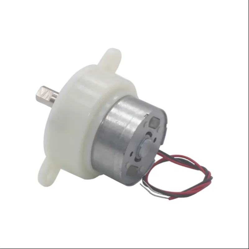 Micro Motor de Redução DC, Veículo Elétrico, Artesanato, Caixa De Luz Publicitária Elétrica, DC Plastic Gearbox Motor, 6V