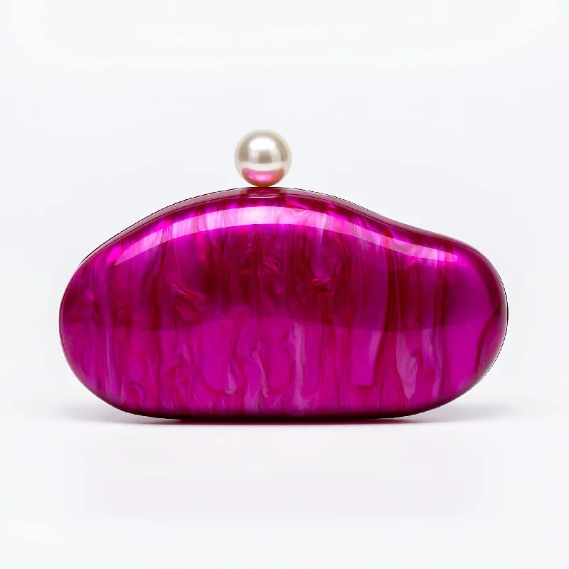 New Fashion Ladies Acrylic Shell Shoulder Bag Elegant Crossbody Clutch For Special Wedding Evening Party - Image 2