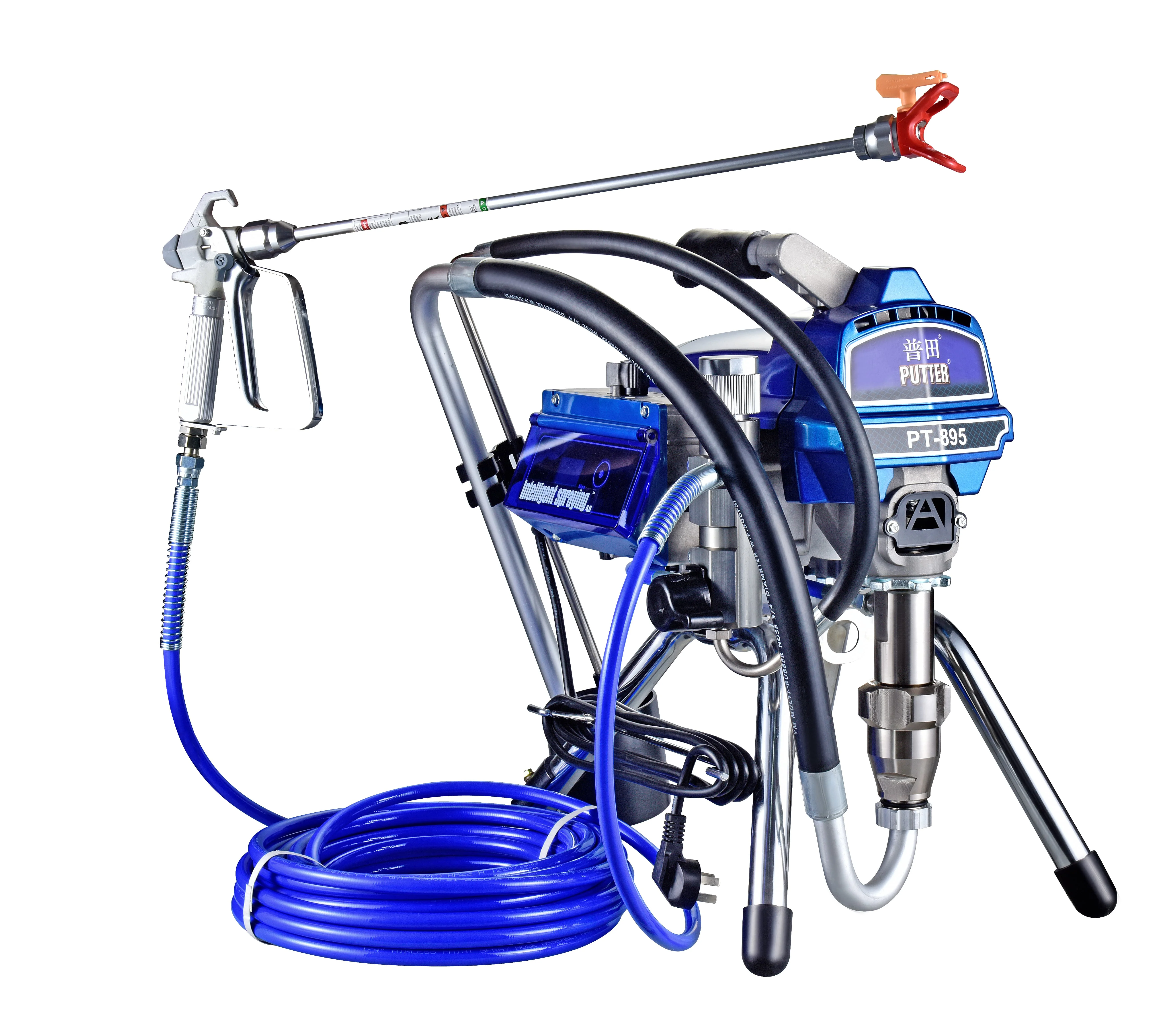 2200W High Pressure Airless Spray Equipment With Wide Range Of Uses Airless Paint Sprayer Home Decoration Spray Machine