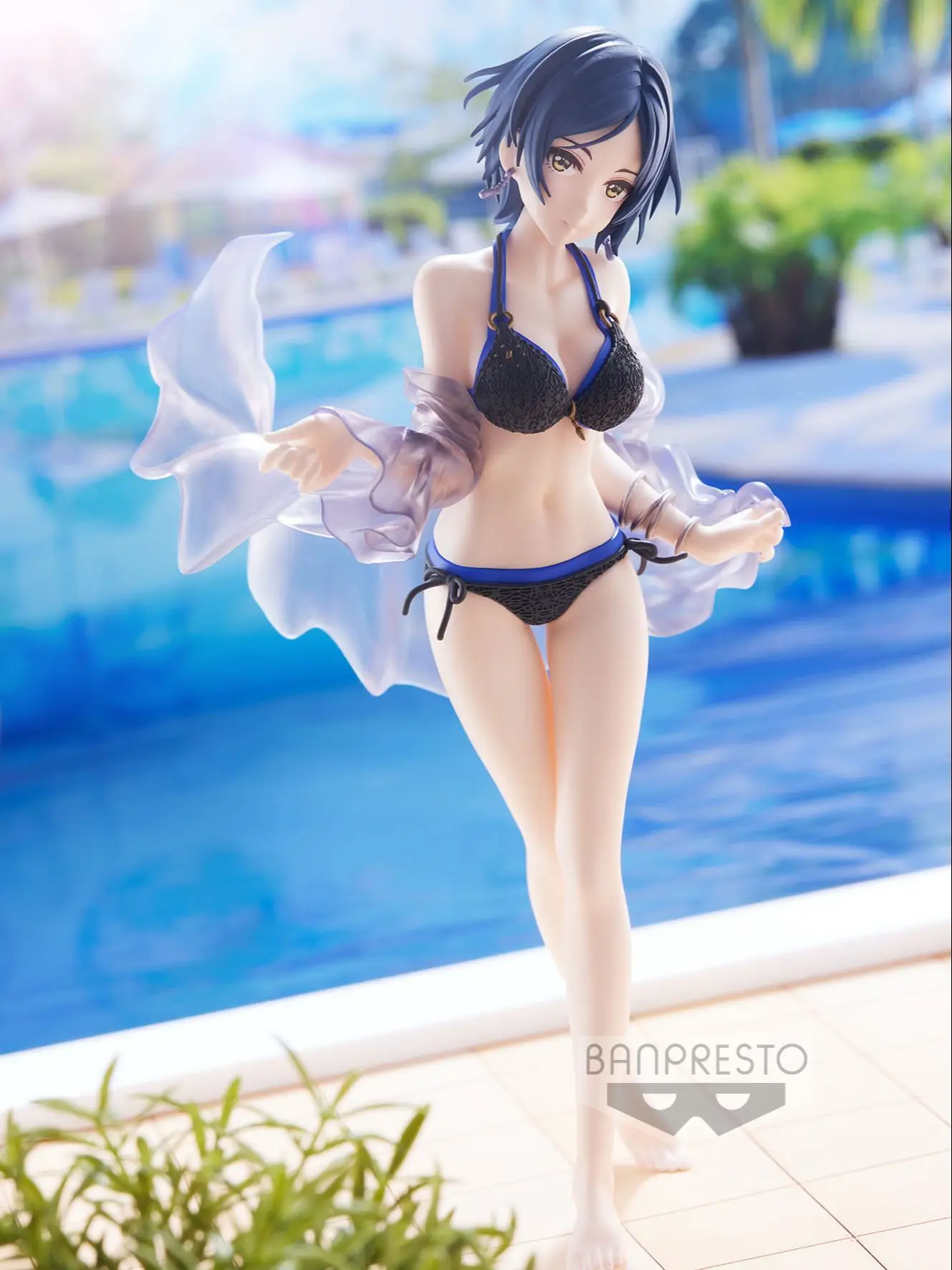 

Judai Original Banpresto THE iDOLMASTER Cinderella Girls Hayami Kanade Swimsuit PVC Action Figure Model Toys