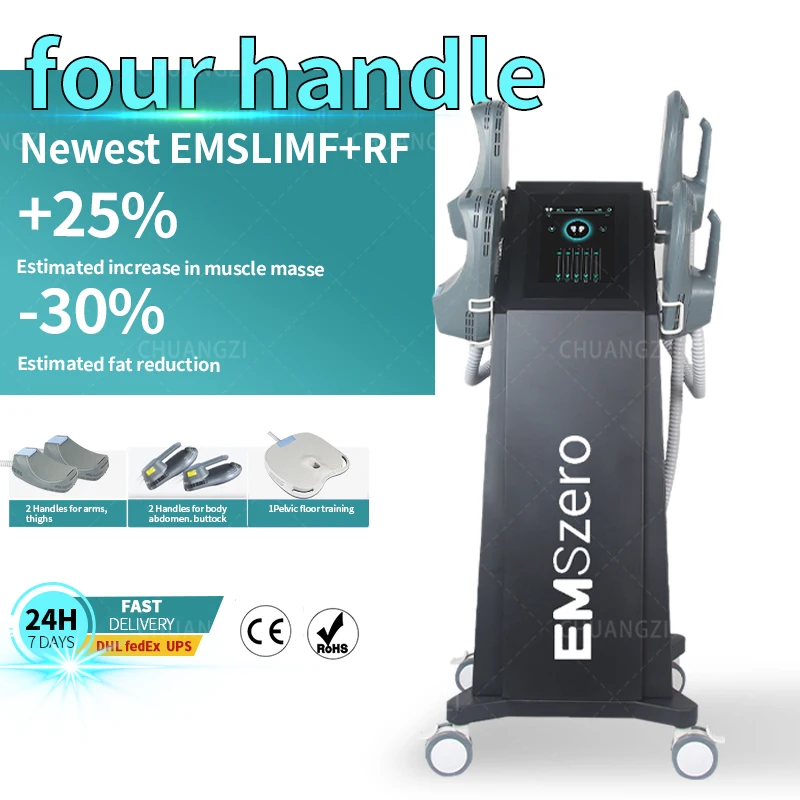 

2024 EMSZERO RF professional 6500W Emsone NEO Fat Removal Body Slimming Muscle Stimulate Butt Build Sculpt Machine