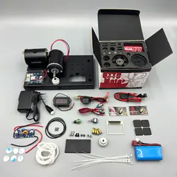 TOYAN L200AC Twin Cylinder Methanol Engine Starter Kit DIY Assembly Generator Accessories Toys