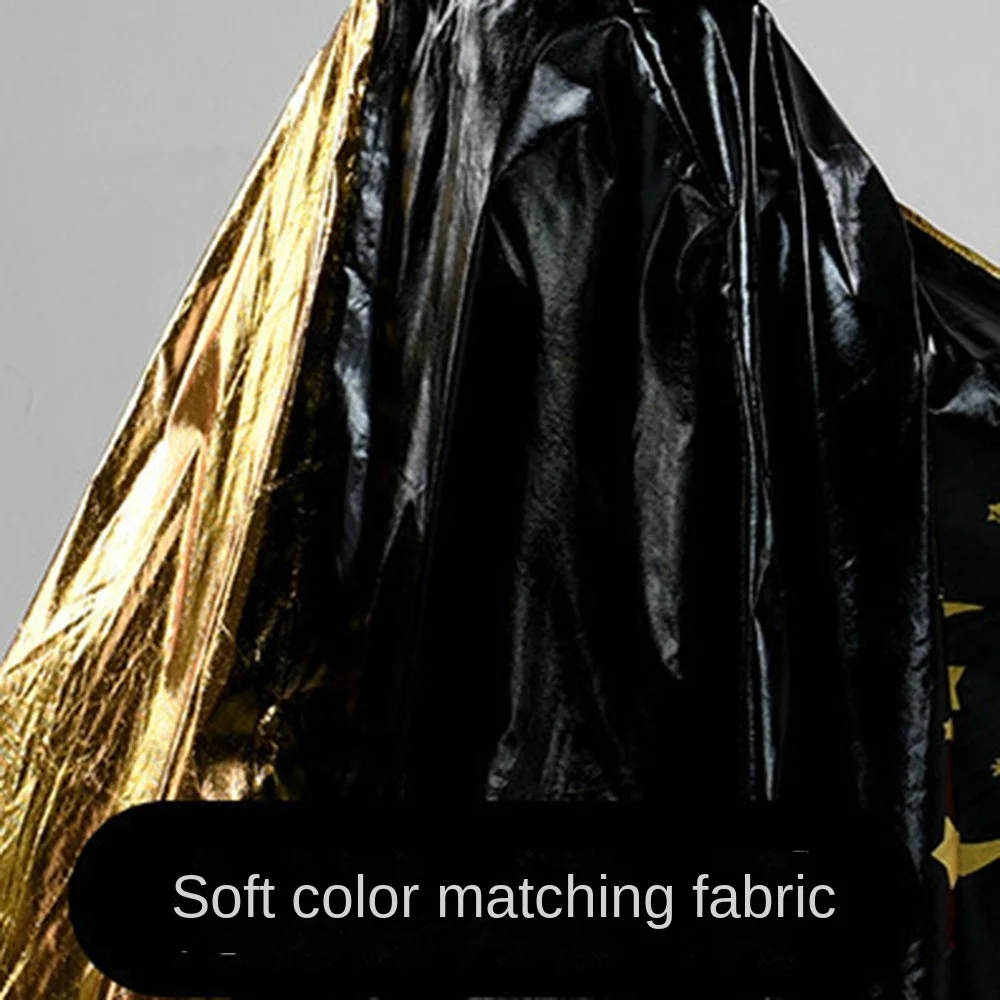 Zestaw Kapelusza Czarodzieja, Peleryny i Kapelusza dla Dzieci na Halloween, Przebranie, Pięciogwiazdkowe Kapelusze Wiedźmy, Peleryna, Szata na Imprezę, Kapelusz Szpiczasty