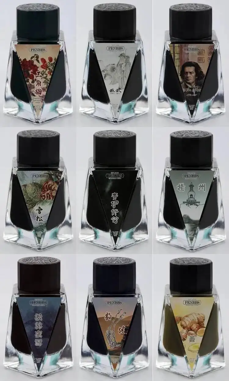Penbbs Season 30th Fountain pen Ink 30ml  Non Carbon Color Ink writing dip pen ink