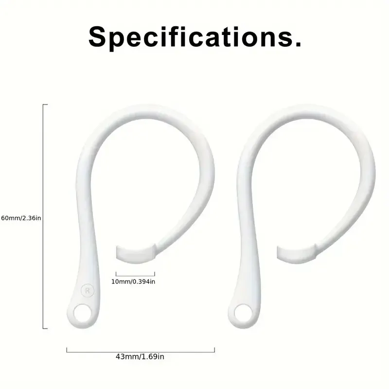 Fundas para auriculares de ajuste cómodo y ergonómico antideslizante azul oscuro premium para Airpods 1/2/3/Pro2