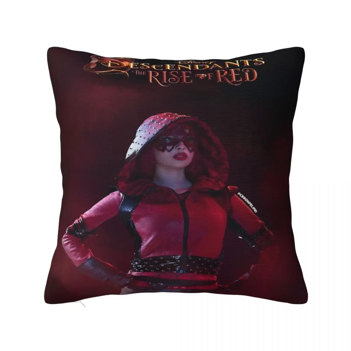 Descendants 4 The Rise Of Red Pillowcases Stuff Printing Fabric Cushion Cover Throw Pillow Case Cover Home Drop Shipping