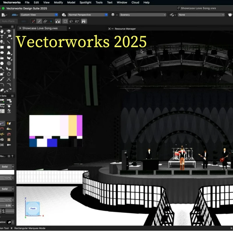 Vectorworks 2025 Full Version Software for Windows Mac Spotlight Designer Architect Landmark CAD BIM Tool