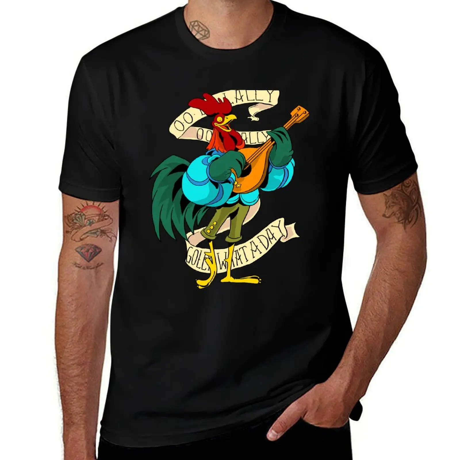 Oo de Lally Golly What a Day T-Shirt High Elasticity Sports Tee Shirt T-Shirt