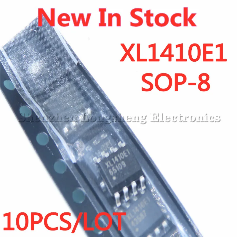 10PCS/LOT  XL1410 XL1410E1 SOP-8 2A 18V 380khz step-down DC power converter chip In Stock