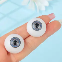 1Pair 24mm 30mm Blue Brown Green Doll Acrylic Eyes Doll Eyeball For BJD Doll Making Crafts DIY Doll Eyes Accessories