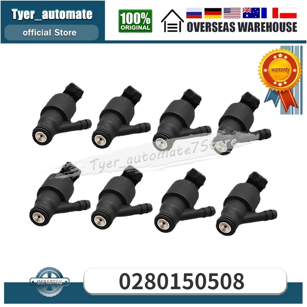 

Fuel Injectors 0280150508 For 1997-1999 Audi A8 3.7L V8 1997-1999 Audi A8 Quattro 4.2L V8