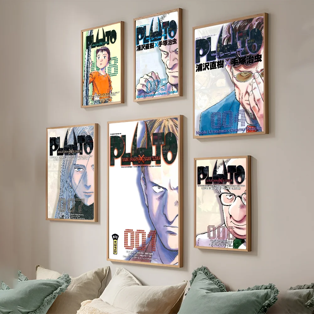 ملصقات لاصقة أنيمي بلوتو ، ملصق ورقة بيضاء ، ديكور غرفة ديي ، بار ومقهى ، غرفة كاواي