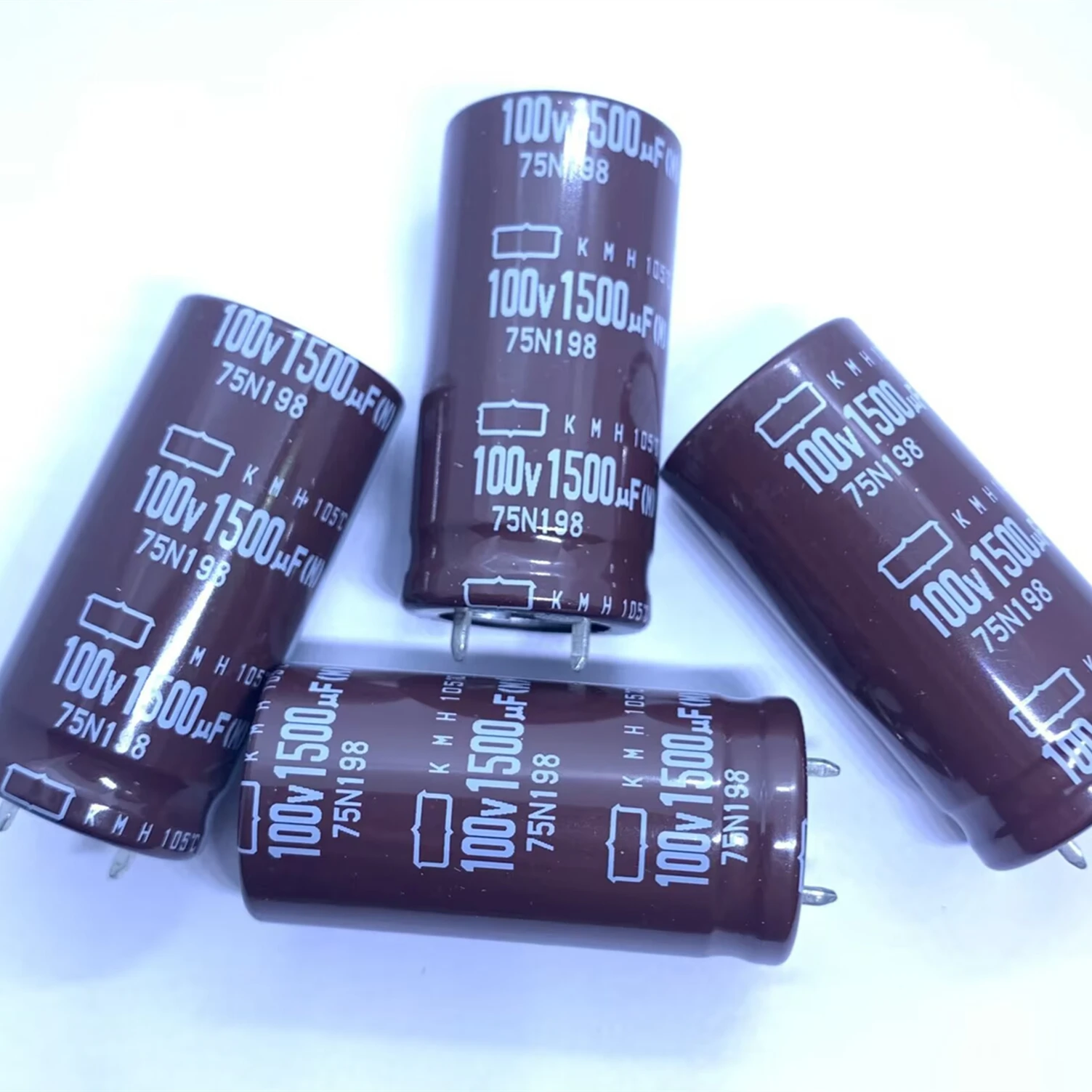 100V1500UF 2245MM brown KMH series high frequency low internal resistance black gold steel