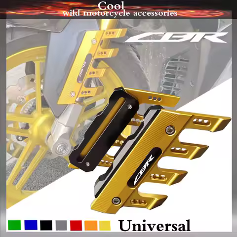 For HONDA CBR 125R 150R 250R 300R 400RR 500R 650R 600F 600RR 1000RR 900RR 954RR Motorcycle Front Fender Slider Protection Guard