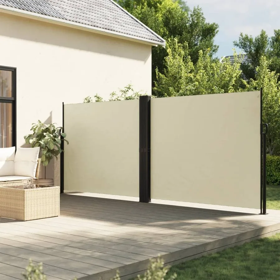 

Retractable Side Awning Cream