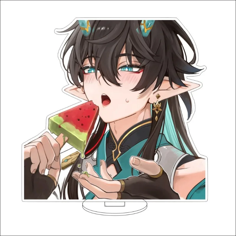 Game Acrylic Stand Figure Dan Heng • Imbibitor Lunae‌ Model Honkai: Star Rail Display Desktop Decoration Gifts Ornament Keychain