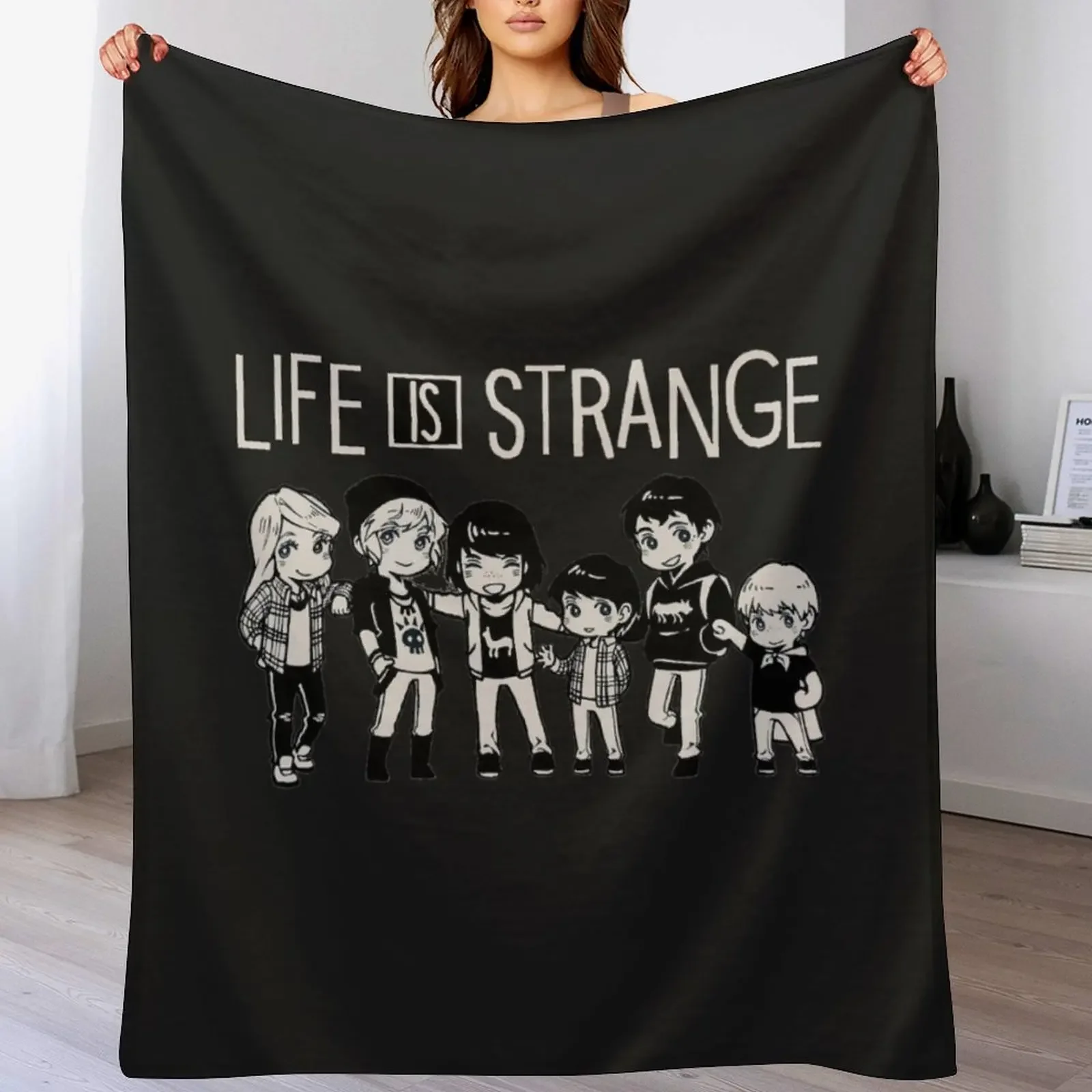 

Life is Strange Throw Blanket Blankets Sofas Of Decoration Warm Hair Plaid on the sofa Blankets