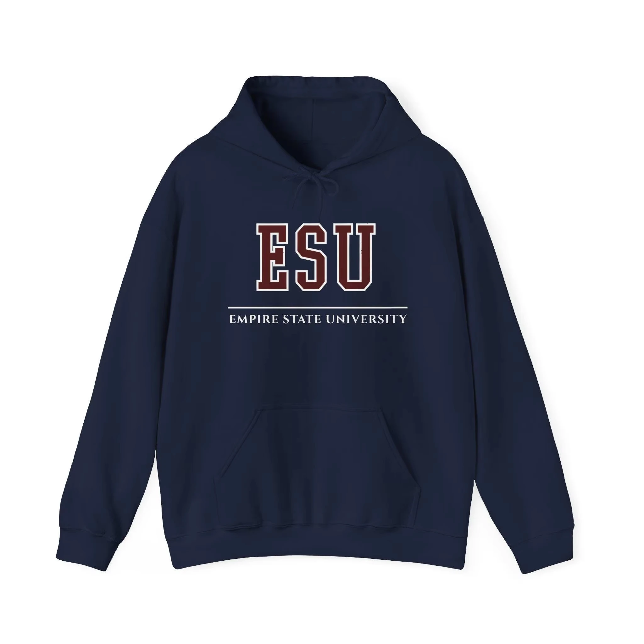 ESU Empire State University Hoodie Sweatshirt Tom Holland Peter Parker Merch Unisex Casual Streetwear Pullover Oberteil Bekleidung – Detail 5