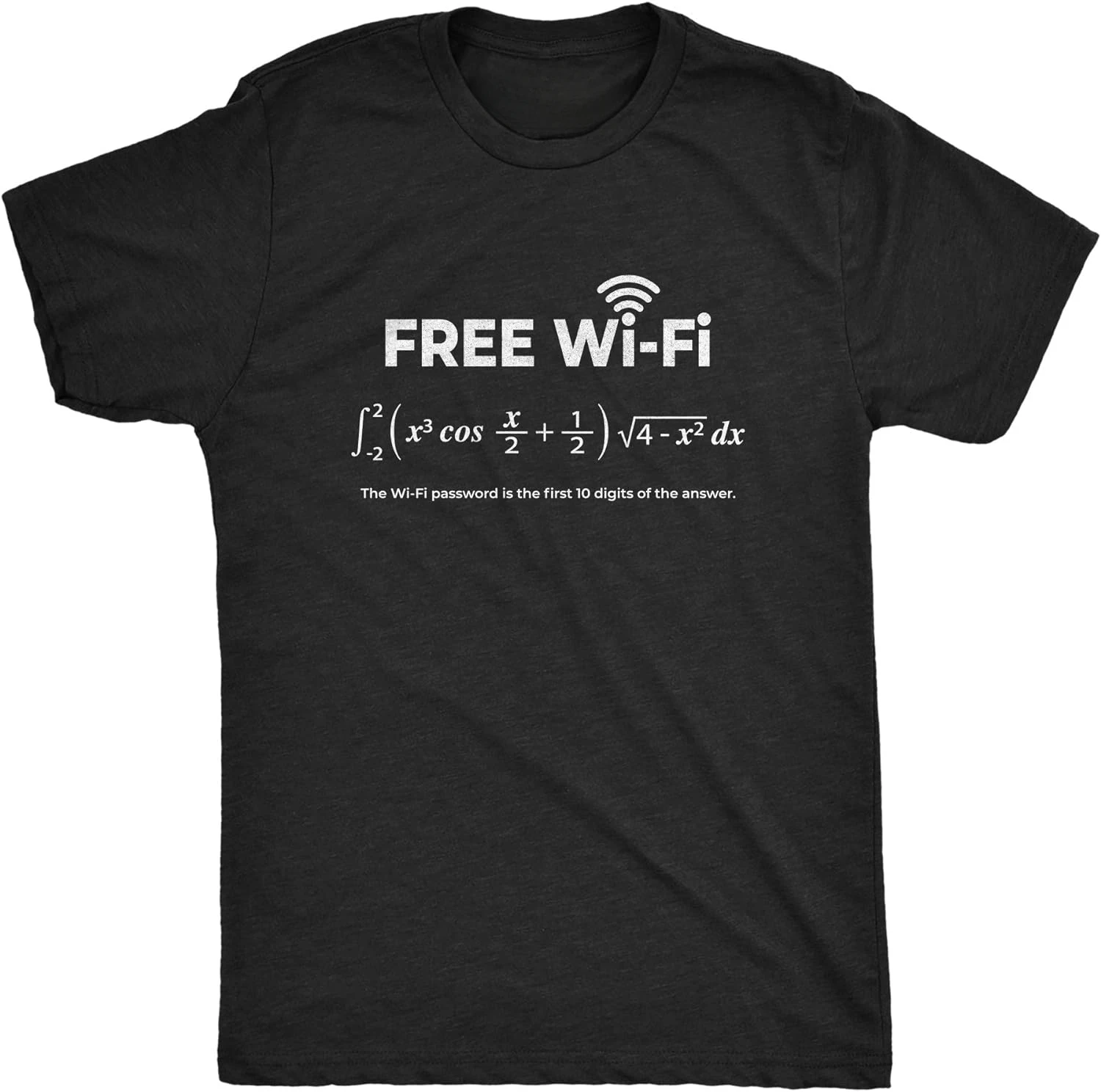 Zabawny sarkazm cytat męska koszulka z bezpłatnym Wi-Fi równanie matematyczne nowość koszulka męska odzież z nadrukiem Streetwear graficzne t-shirty