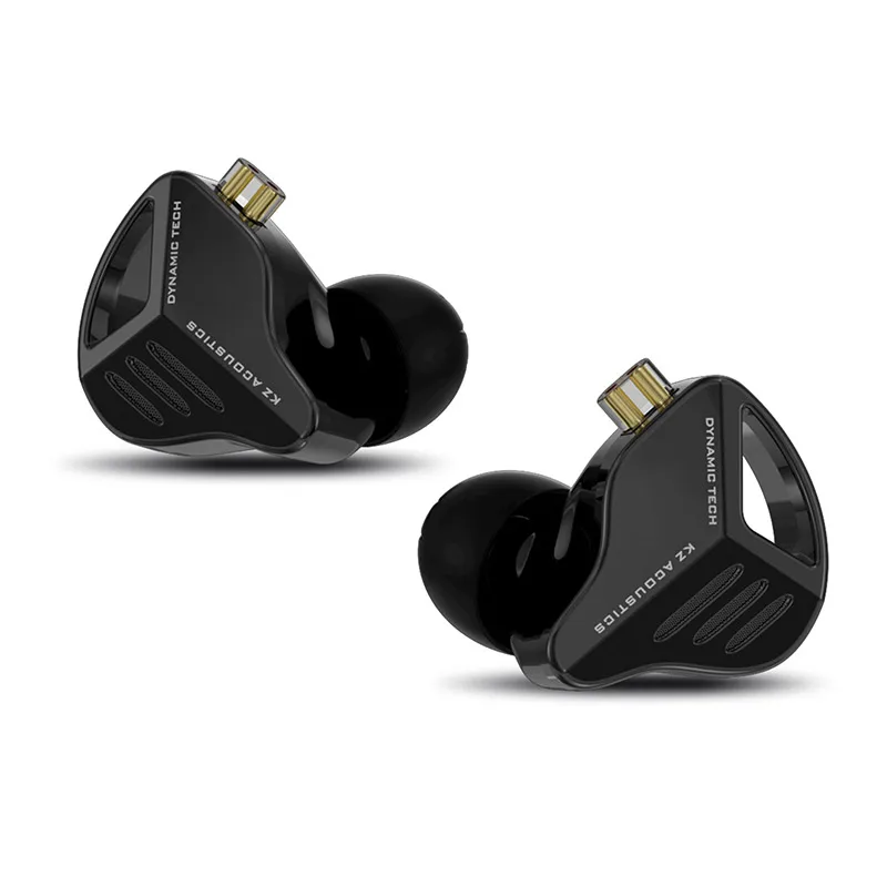 KZ ZVX PRO Dynamic In Ear Earphones HIFI Bass Earbuds Metal Monitor Headphones Sport Noise Cancelling Music Headsets