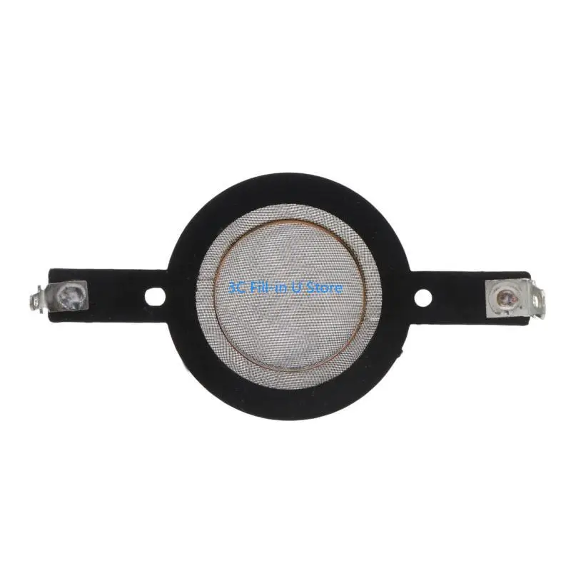 G8TA 25.4 mm BOBINA VOZ VOZ NEGRO/Transparente Tweeter Diafragm Film Treble 5.4OHM 25 Cortes Reparaciones altavoces 1