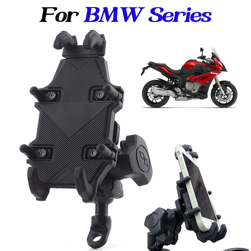 For Bmw S1000R S1000RR S1000XR Ninet Rninet F800R F900R F900XR Motorcycle Anti-Shock Mobile Phone Holder Bracket S1000 F900 R XR