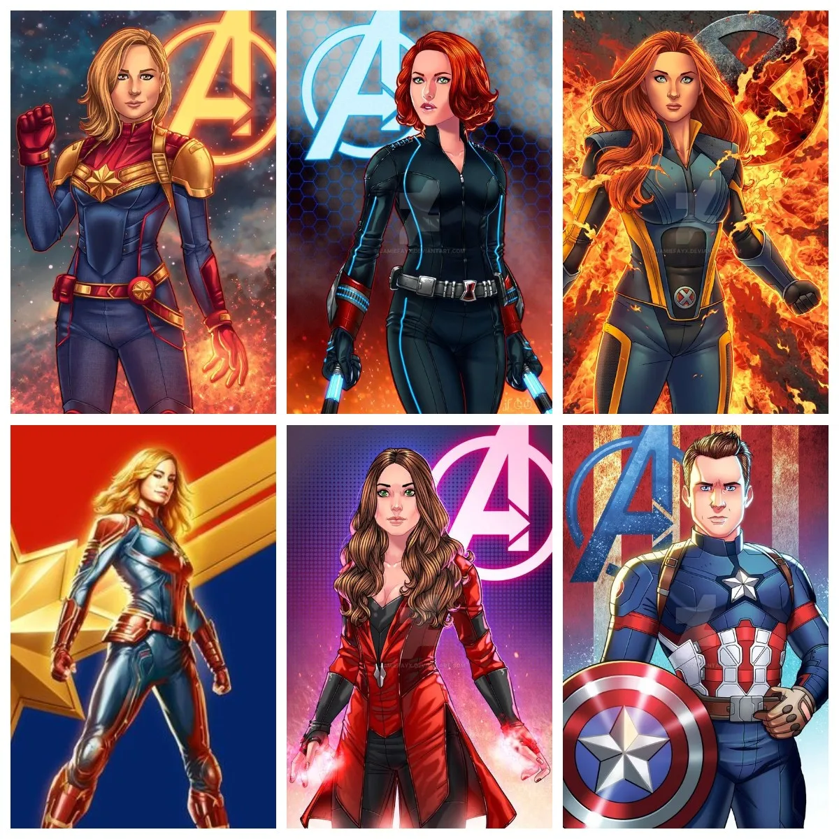 5D DIY Diamond Painting Disney Marvel Avengers Cartoon Character Round Set Embroidery Cross Stitch Movie Art Mosaic Picture Gift