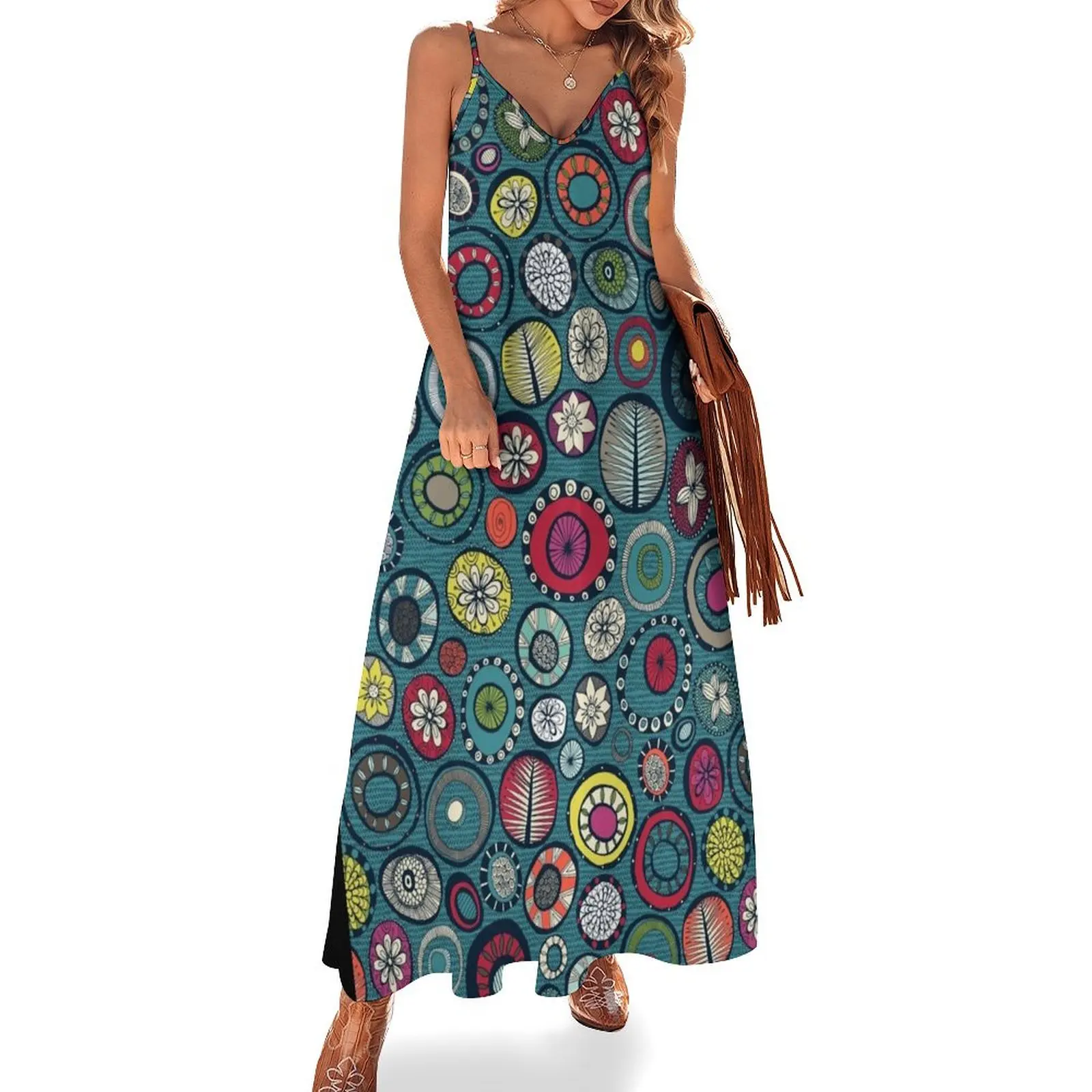 

Honolulu hoops chevron blue Sleeveless Dress prom dresses 2024 Summer women's clothing