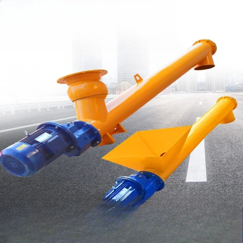 

Screw Conveyor, Jiaolong Mixing Station Cement Coal Ash Sand Dry Powder Granule Lifting Tubular Dragon Feeder