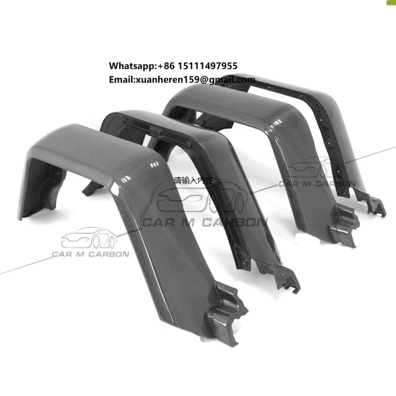 

Карбоновые расширители колесных арок из FRP для G-класса W463 G63, карбоновые широкие расширители крыльев для G500 G55 G350 G63 G65 G550 4X4