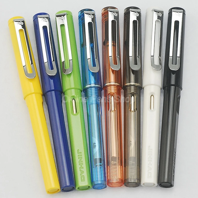 

8 X Jinhao Practical Roller Ball Pen Smooth Refill Pen Business Writing Pen JR004