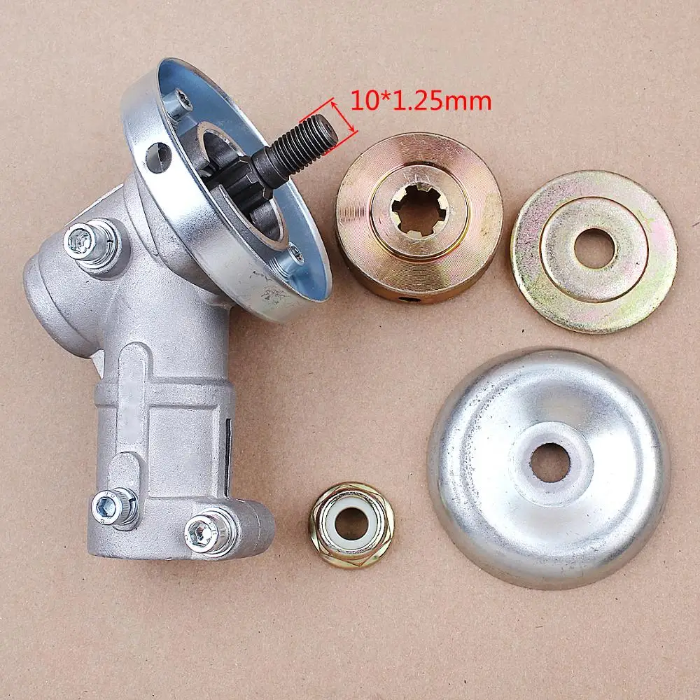 28mm Gearhead Gearbox Square Rod Universal Gear Head For Brush Grass Cutter Trimmer Replace Lawn Mower Replacement Part