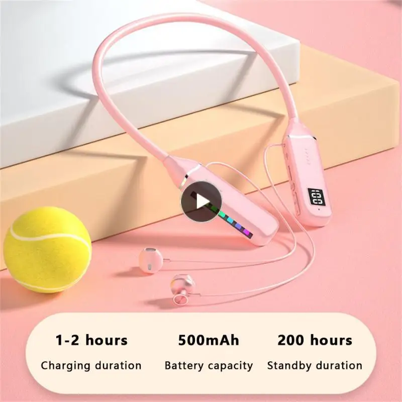 

Wireless Earphones Hifi Sound Quality Luminous Digital Display Screen Type-c Interface Large Capacity V5.3 An Auditory Feast