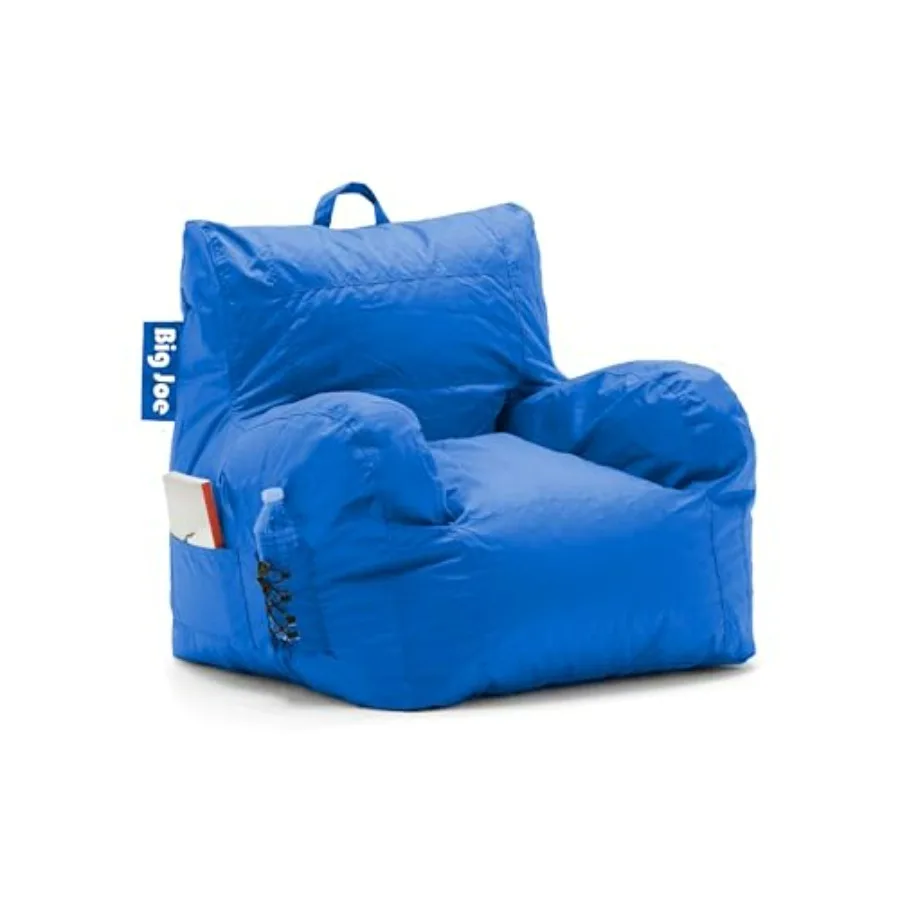 

Dorm Bean Bag Chair with Drink Holder and Pocket Sapphire Smartmax Durable Polyester Nylon Blend 3 feet