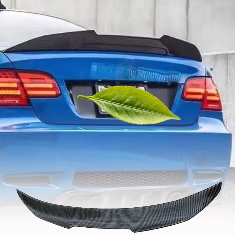 Suitable for BMW 3 Series E92 modify PSM Style Carbon fiber Rear Spoiler Trunk wing  2005-2012 FRP carbonSpoiler view 5