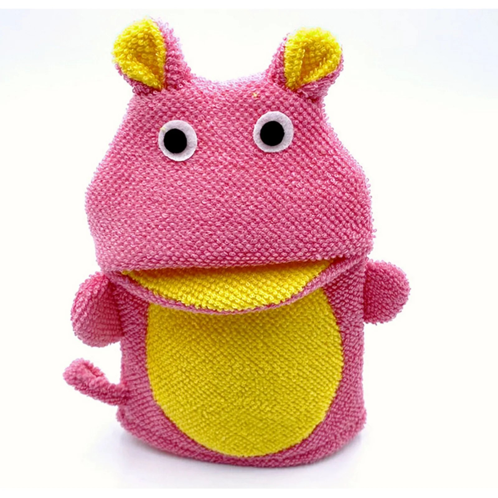 

3 шт., перчатки для купания, губка для душа, мультяшная форма, мягкий пенопластовый скруббер, губка для купания