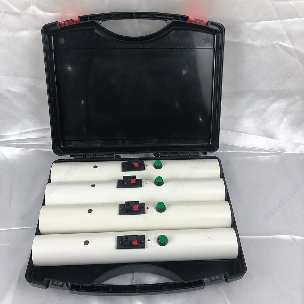 Reusable Hand Held Cold Fountain Fireworks Pyrotechnics Safety Stage Pyro Firing System Shooter For Wedding Birthday Party Decor