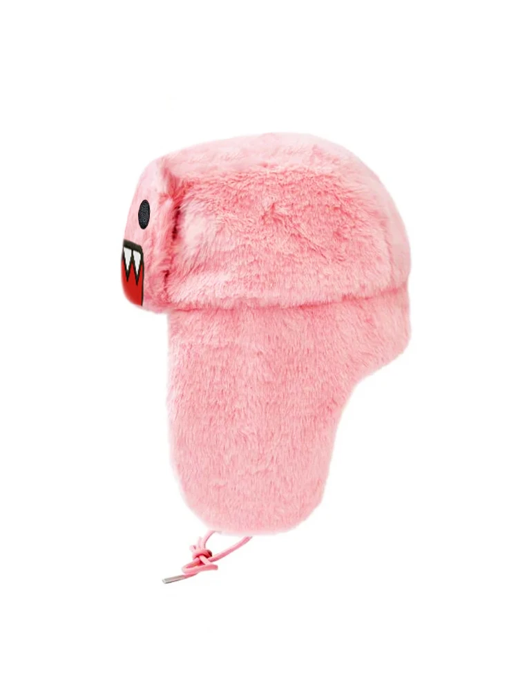 Fashion Winter Warm Hat Pink Ushanka Hat Cute Winter Hat for Boys Girls Kids Cartoon Anime Cap Gorras