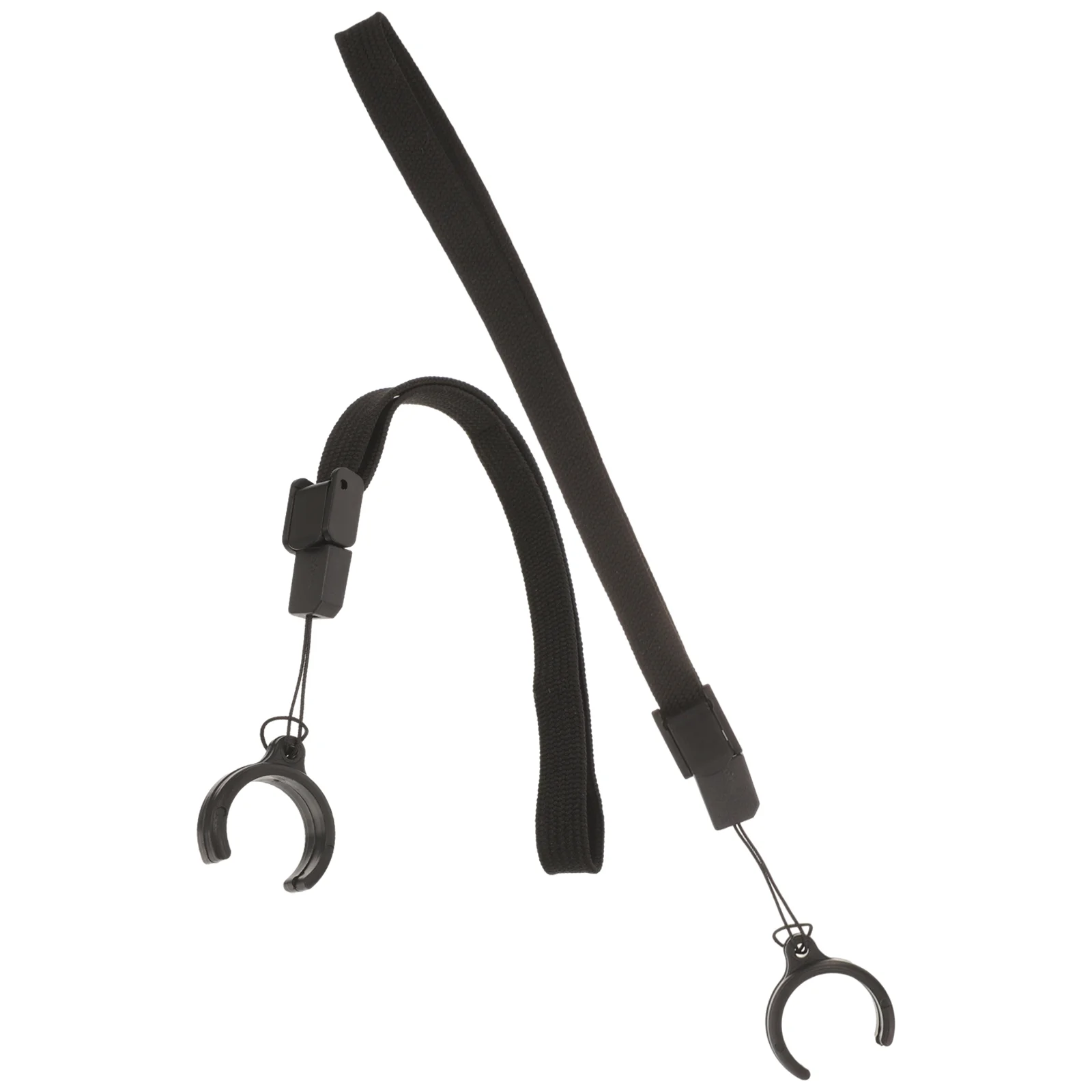 2 Pcs Noose Crutch Bracelet Elder Lanyards Strap Plastic Adjustable Cane Holders