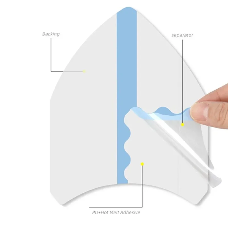 Anti sfregamento Protezione sfregamenti per coscia Cuscinetti anti-attrito per il corpo invisibile Fasce per coscia Nastri per sfregamenti Strumento per la cura del piede del polpaccio della coscia