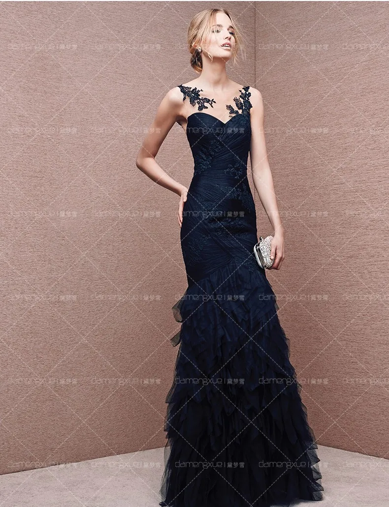 drop shipping Discount tulle lace appliques Vestido De Formatura Longo backless 2025 New Fashion long sliver Prom Dresses