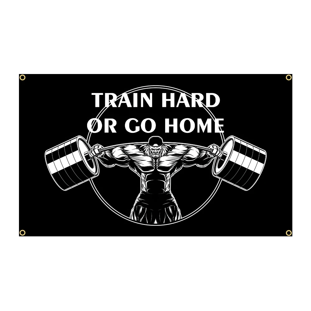 Bandera gimnasio fitness para decoración corporal y ejercicio - imagen 4
