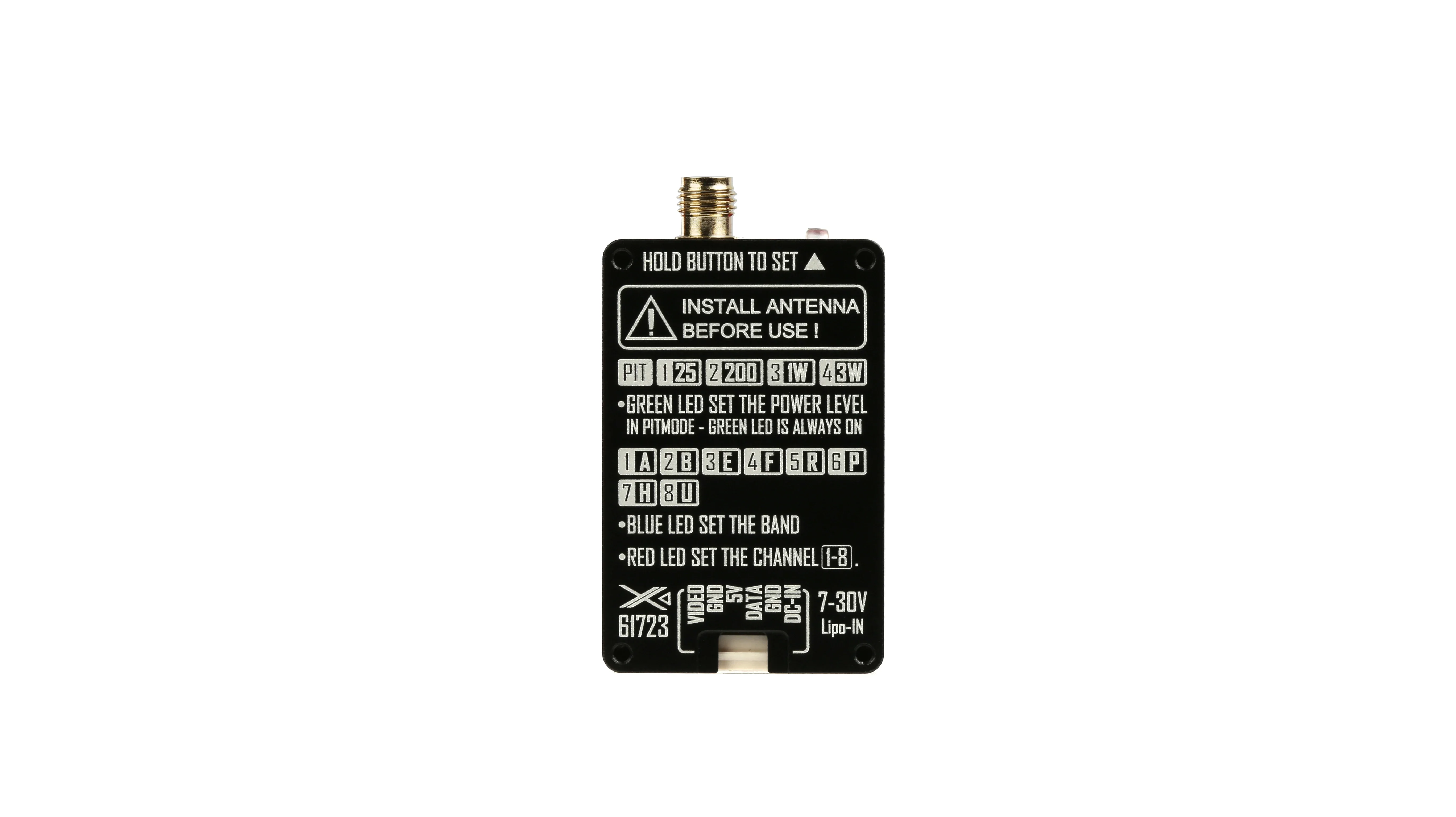 RUSHFPV XSPAN 6.1G-7.2G 3W VTX Transmitter Module for RC FPV Drones Parts