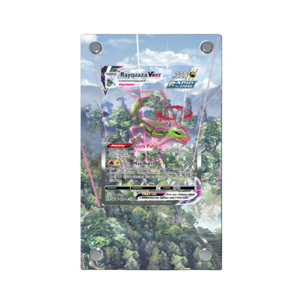 Umbreon Charizard Raikou Pokemon Acrylic Extended Painting Stuck Brick Anime Classics Game Collection Card Display Stand Gift