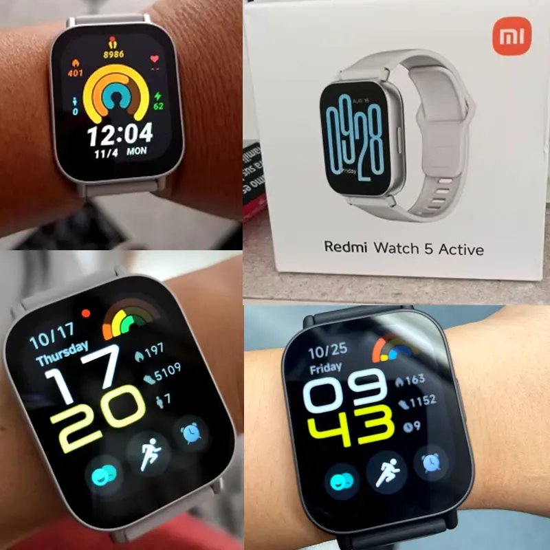 Xiaomi Redmi Watch 5 Aktif Akıllı Saat Bluetooth 5.3 Kan Oksijen Kalp Hızı Bluetooth Sesli Aramaları Destekler 2 \