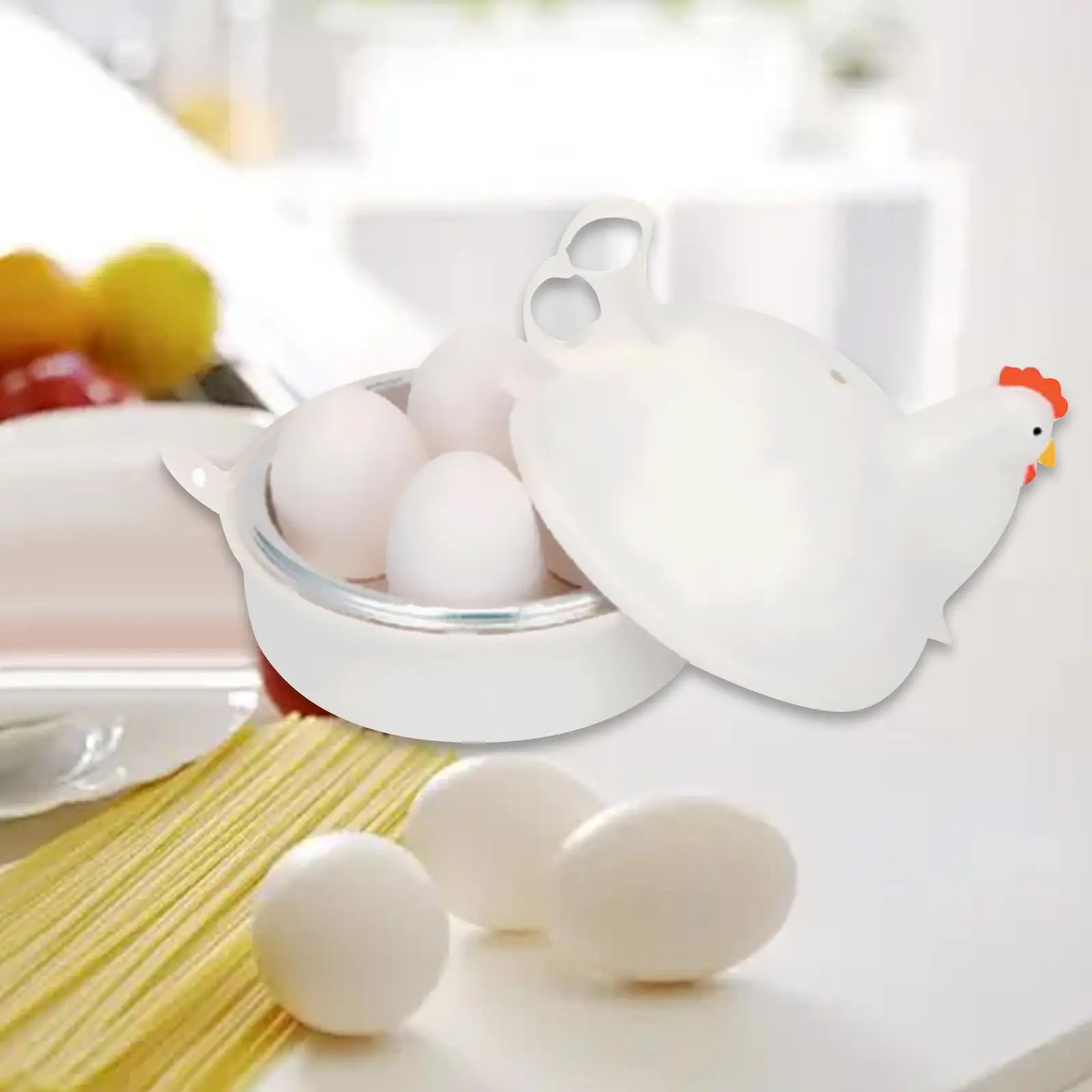 Microwave Egg Steamer Cookware Poached Egg Boiler for Hotel Home Restaurant