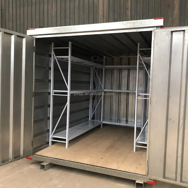 Highly Popular Modern Prefabricated Portable Small Container Storage Warehouse for Hotel Use Multi-Purpose Detachable Design