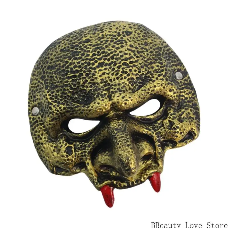 Maschera goblin in gomma in gomma Maschera a faccia Mardi Gras Mask Masquerade Mask Gifts