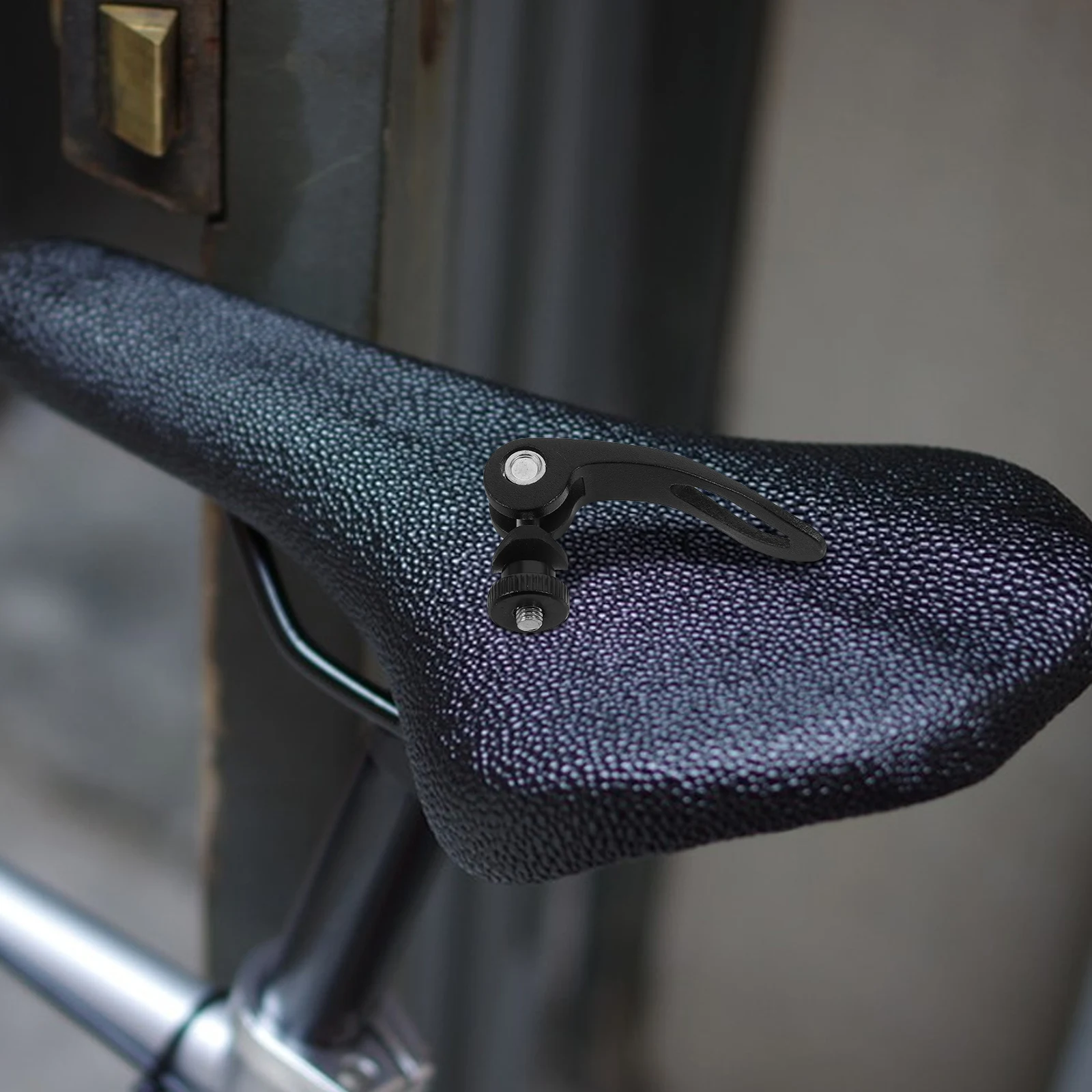 

Quick Disassembly Handle Screws Bike Parts Black Clips Seat Post Clamp Foldable Secure Plastic Metal Mountain Folding Bikes
